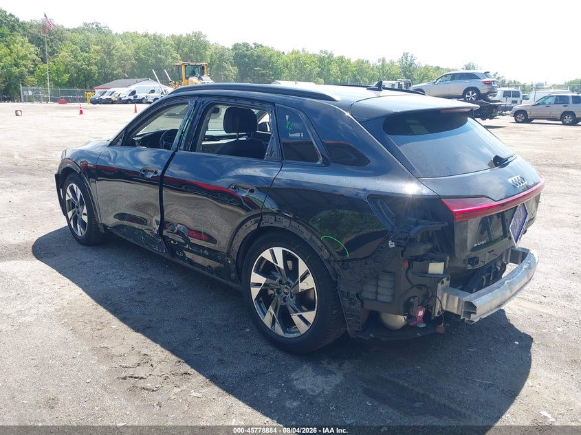 2021 Audi E-tron VIN WA1AAAGE4MB007479 IAAI salvage auction — REAR END, Wait Title, sold $10,500 on 2026-09-05 (photo 3)