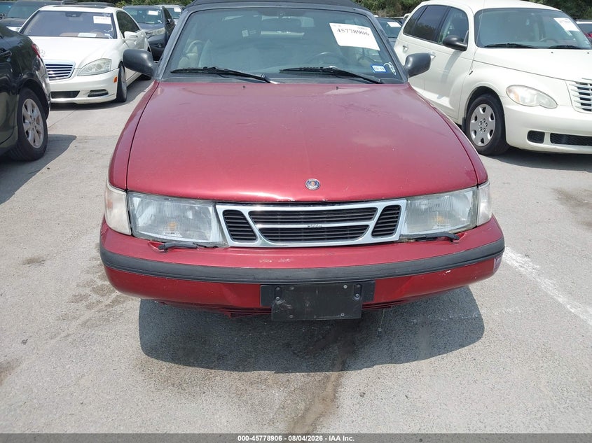 1998 Saab 900 VIN YS3DF78N8W7005268 IAAI salvage auction — NORMAL WEAR, Original (Texas), sold $100 on 2026-08-10 (photo 6)