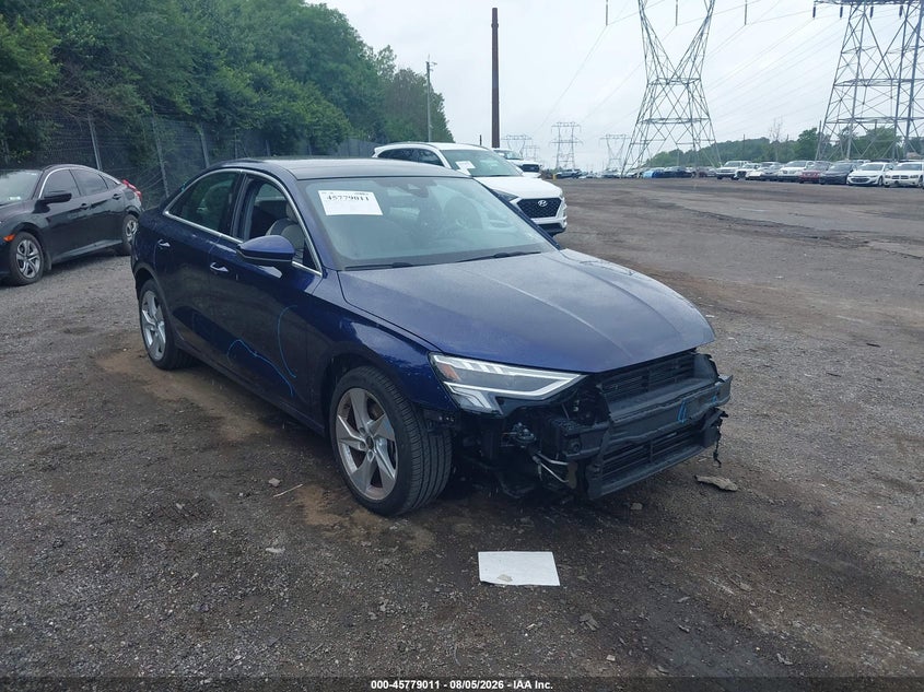 2024 Audi A3 VIN WAUHUDGY6RA012281 — IAAI salvage auction photo