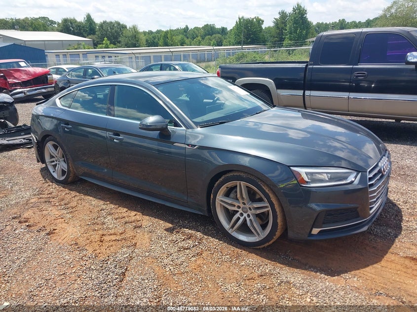 2018 Audi A5 VIN WAUENCF52JA010629 — IAAI salvage auction photo