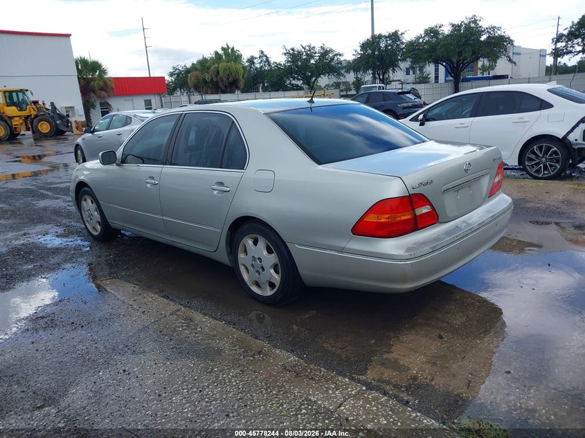 2003 Lexus Ls VIN JTHBN30F230119459 IAAI salvage auction — TRANSMISSION, Clear (Florida), sold $0 on 2026-10-06 (photo 3)