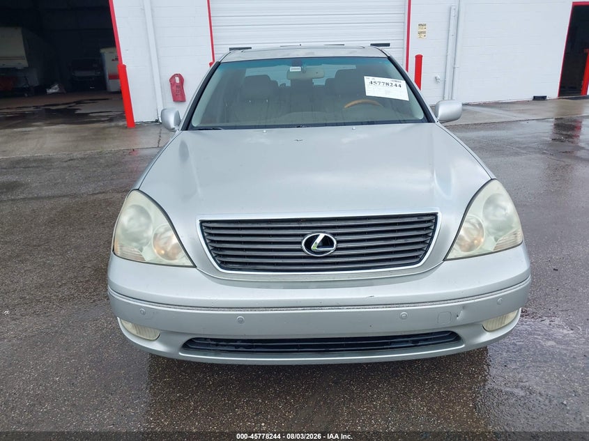 2003 Lexus Ls VIN JTHBN30F230119459 IAAI salvage auction — TRANSMISSION, Clear (Florida), sold $0 on 2026-10-06 (photo 6)