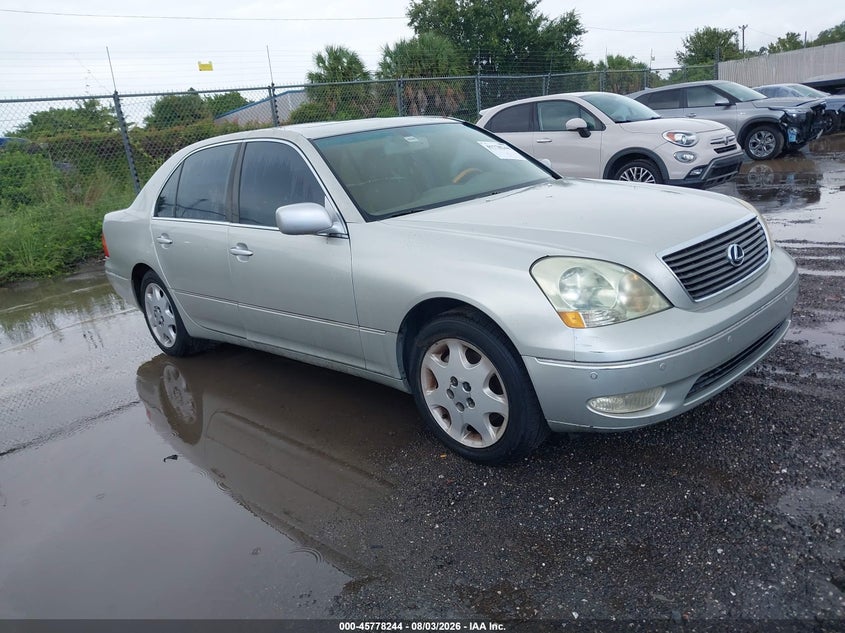 2003 Lexus Ls VIN JTHBN30F230119459 IAAI salvage auction — TRANSMISSION, Clear (Florida), sold $0 on 2026-10-06 (photo 1)