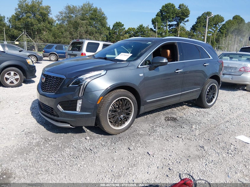 2021 Cadillac Xt5 VIN 1GYKNCRS8MZ107616 IAAI salvage auction — NORMAL WEAR, Clear (Alabama), sold $10,325 on 2026-08-10 (photo 2)