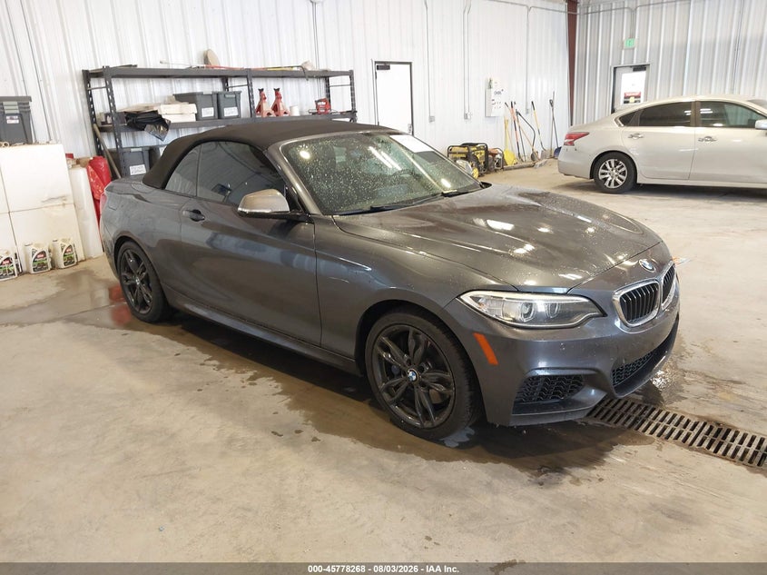 2017 BMW 2er VIN WBA2L1C38HV666501 IAAI salvage auction — UNKNOWN, Salvage Title, sold $2,250 on 2026-09-05 (photo 1)