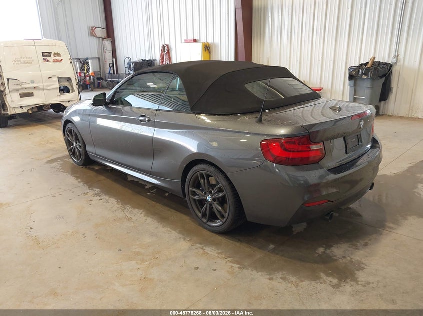 2017 BMW 2er VIN WBA2L1C38HV666501 IAAI salvage auction — UNKNOWN, Salvage Title, sold $2,250 on 2026-09-05 (photo 3)