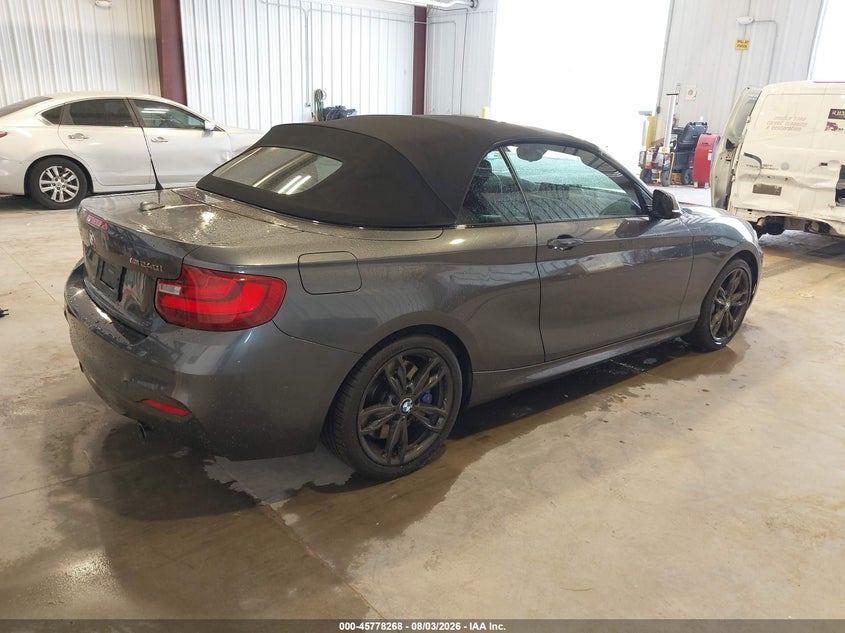 2017 BMW 2er VIN WBA2L1C38HV666501 IAAI salvage auction — UNKNOWN, Salvage Title, sold $2,250 on 2026-09-05 (photo 4)