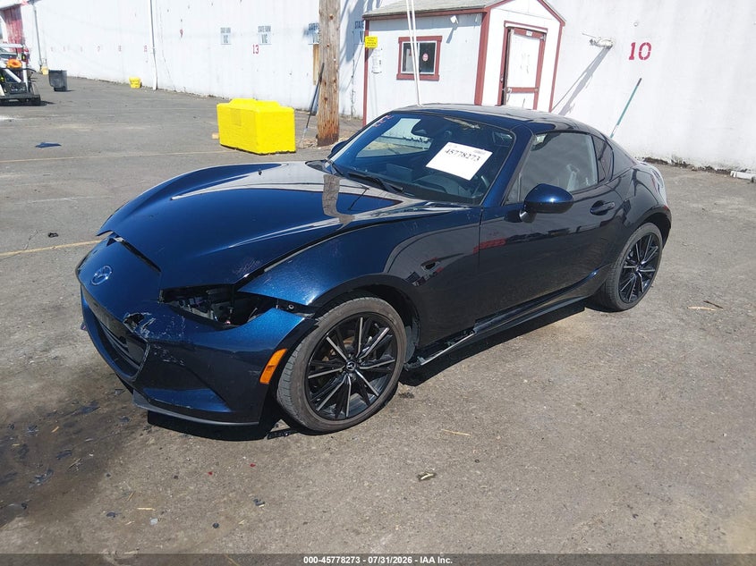 2025 Mazda Mx-5 VIN JM1NDAM72S0653357 IAAI salvage auction — FRONT END, Salvage Title, sold $21,025 on 2026-08-05 (photo 2)