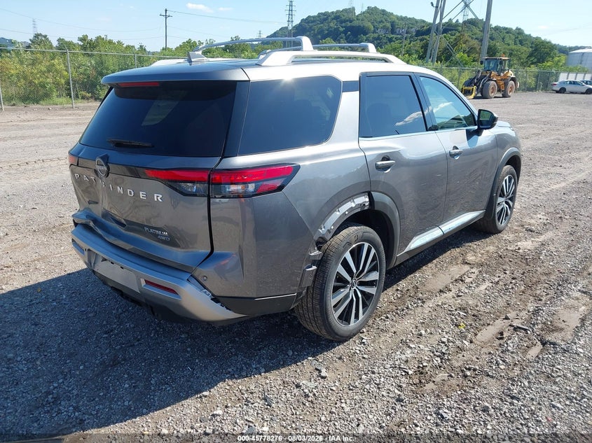 2025 Nissan Pathfinder VIN 5N1DR3DK9SC247227 IAAI salvage auction — REAR END, Salvage (Pennsylvania), sold $19,900 on 2026-09-01 (photo 4)