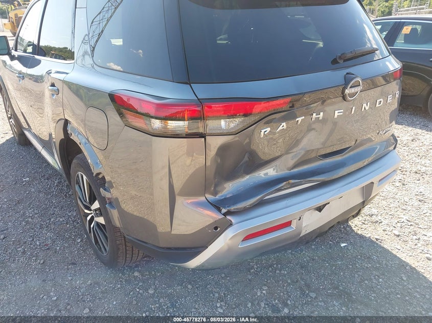 2025 Nissan Pathfinder VIN 5N1DR3DK9SC247227 IAAI salvage auction — REAR END, Salvage (Pennsylvania), sold $19,900 on 2026-09-01 (photo 6)