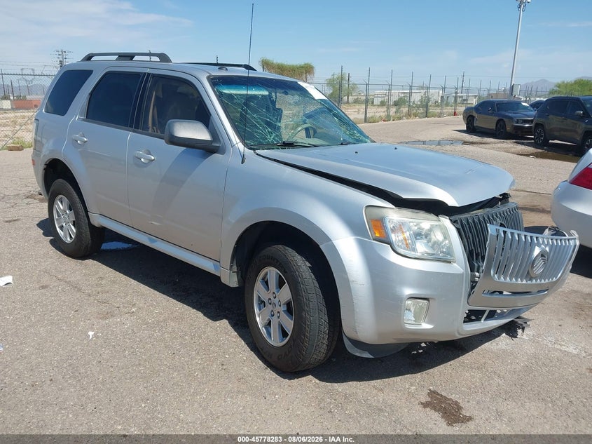 2010 Mercury Mariner VIN 4M2CN8BG3AKJ01038 IAAI salvage auction — SIDE, Salvage (Arizona), sold $500 on 2026-10-01 (photo 1)