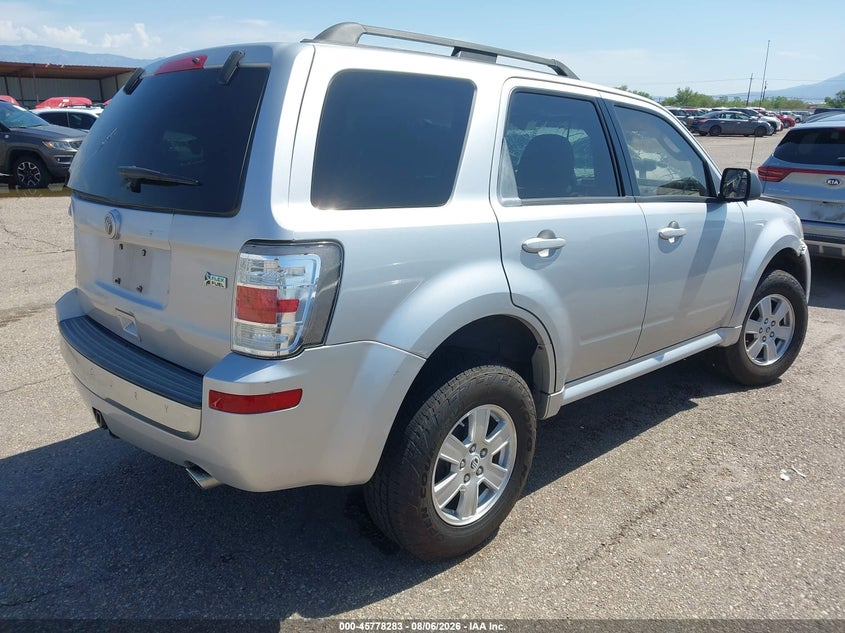 2010 Mercury Mariner VIN 4M2CN8BG3AKJ01038 IAAI salvage auction — SIDE, Salvage (Arizona), sold $500 on 2026-10-01 (photo 4)