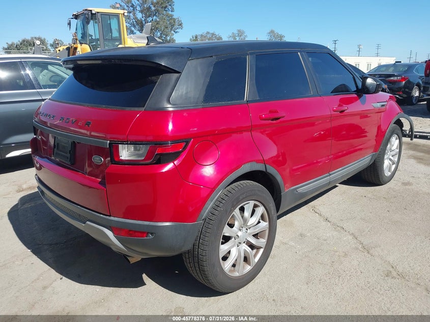 2016 Land rover Range rover evoque VIN SALVP2BG8GH150000 IAAI salvage auction — FRONT END, Salvage Title, sold $1,900 on 2026-08-29 (photo 4)