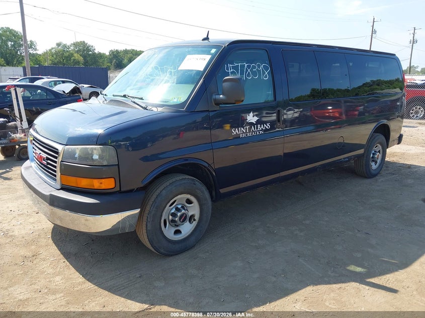 2012 Gmc Savana VIN 1GJZ71FG2C1172292 IAAI salvage auction — UNKNOWN, Rebuilt (Indiana), sold $8,000 on 2026-08-11 (photo 2)