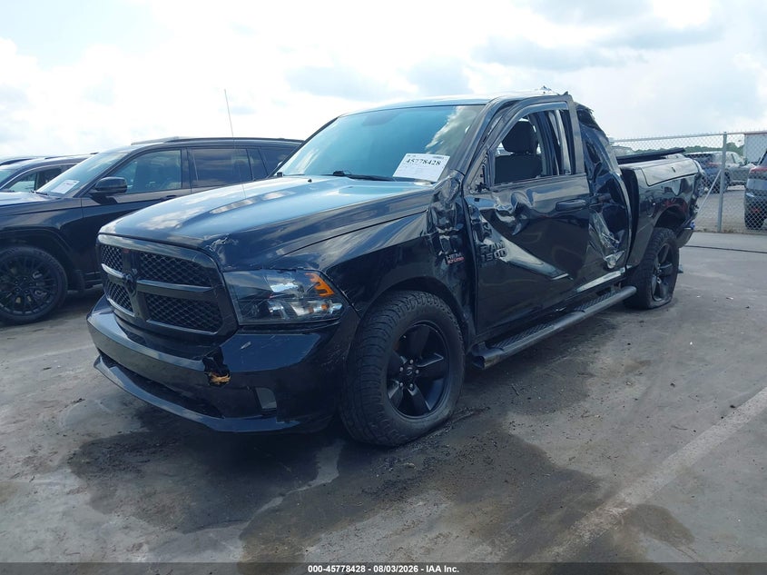 2022 Ram 1500 VIN 1C6RR7KT7NS153376 IAAI salvage auction — SIDE, Salvage Title, sold $675 on 2026-08-27 (photo 2)