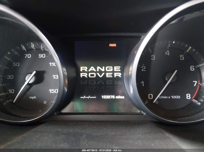 2013 Land rover Range rover evoque VIN SALVP2BG6DH821885 IAAI salvage auction — NORMAL WEAR, Clear - Dealer Only (California), sold $1,100 on 2026-08-25 (photo 7)