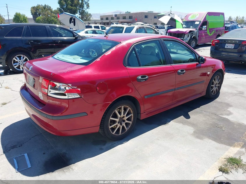 2005 Saab 9-3 VIN YS3FD49YX51047383 IAAI salvage auction — ELECTRICAL, Clear - Dealer Only (California), sold $150 on 2026-08-10 (photo 4)