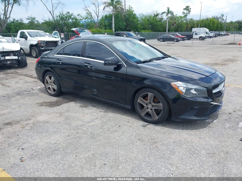 2016 Mercedes-benz Cla-klasse VIN WDDSJ4GBXGN390063 IAAI salvage auction — NORMAL WEAR, Salvage Title, sold $2,400 on 2026-08-17 (photo 1)