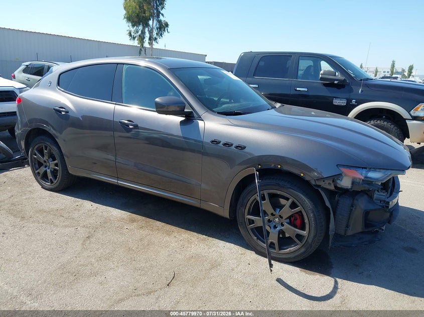 2018 Maserati Levante VIN ZN661XUA7JX279103 IAAI salvage auction — FRONT END, Salvage Title, sold $6,450 on 2026-08-17 (photo 1)