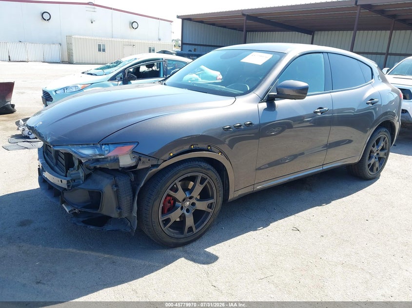 2018 Maserati Levante VIN ZN661XUA7JX279103 IAAI salvage auction — FRONT END, Salvage Title, sold $6,450 on 2026-08-17 (photo 2)