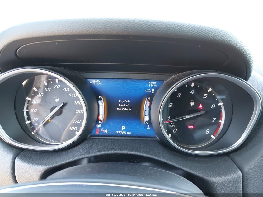 2018 Maserati Levante VIN ZN661XUA7JX279103 IAAI salvage auction — FRONT END, Salvage Title, sold $6,450 on 2026-08-17 (photo 7)