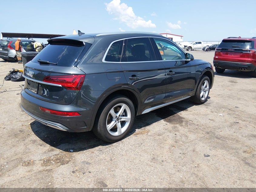 2024 Audi Q5 VIN WA1ABAFY9R2046553 IAAI salvage auction — LEFT SIDE, Salvage (Alabama), sold $12,300 on 2026-09-09 (photo 4)