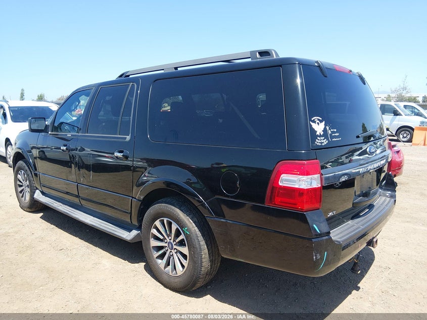 2017 Ford Expedition VIN 1FMJK1HT2HEA16729 IAAI salvage auction — LEFT SIDE, Salvage Title, sold $1,575 on 2026-08-23 (photo 6)