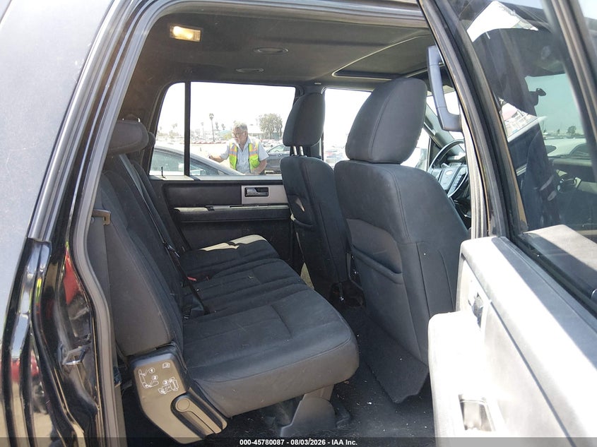 2017 Ford Expedition VIN 1FMJK1HT2HEA16729 IAAI salvage auction — LEFT SIDE, Salvage Title, sold $1,575 on 2026-08-23 (photo 8)