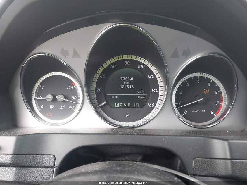 2011 Mercedes-benz C class VIN WDDGF8BBXBR147683 IAAI salvage auction — NORMAL WEAR, Clear (Georgia), sold $1,250 on 2026-08-12 (photo 7)