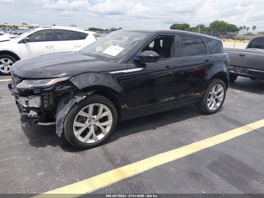 2020 Land rover Range rover evoque VIN SALZP2FX2LH075820 IAAI salvage auction — LEFT FRONT, Salvage Title, sold $9,000 on 2026-10-03 (photo 2)