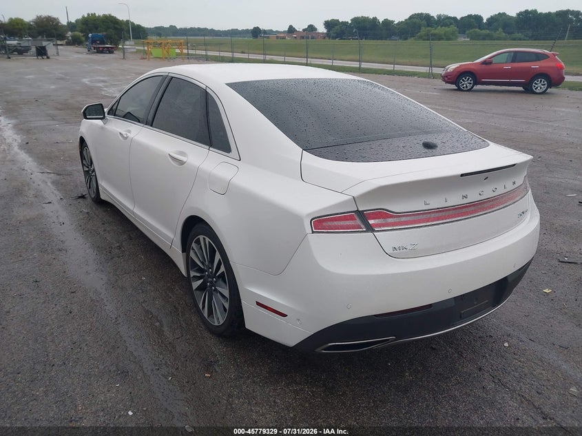 2019 Lincoln Mkz VIN 3LN6L5F91KR614008 IAAI salvage auction — RIGHT FRONT, Salvage Title, sold $4,500 on 2026-09-16 (photo 3)