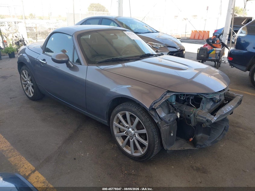 2008 Mazda Mx-5 VIN JM1NC26F880142905 IAAI salvage auction — FRONT & REAR, Salvage (California), sold $900 on 2026-08-31 (photo 1)