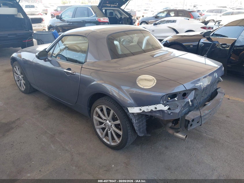 2008 Mazda Mx-5 VIN JM1NC26F880142905 IAAI salvage auction — FRONT & REAR, Salvage (California), sold $900 on 2026-08-31 (photo 3)