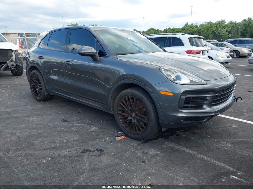 2021 Porsche Cayenne VIN WP1AA2AY1MDA02385 IAAI salvage auction — NORMAL WEAR, Clear (Tennessee), sold $17,600 on 2026-08-17 (photo 1)