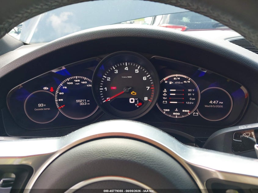 2021 Porsche Cayenne VIN WP1AA2AY1MDA02385 IAAI salvage auction — NORMAL WEAR, Clear (Tennessee), sold $17,600 on 2026-08-17 (photo 7)