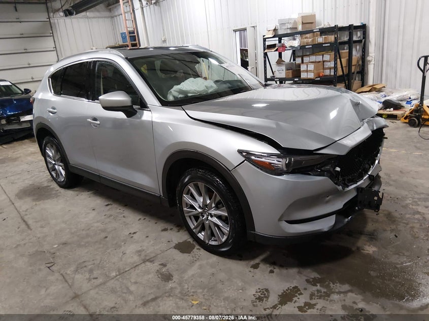 2021 Mazda Cx-5 VIN JM3KFBDM7M0484360 IAAI salvage auction — FRONT END, Wait Title, sold $4,650 on 2026-08-29 (photo 1)