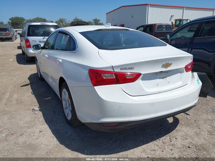 2025 Chevrolet Malibu VIN 1G1ZD5ST7SF123786 IAAI salvage auction — RIGHT REAR, Salvage Title, sold $10,500 on 2026-08-18 (photo 3)