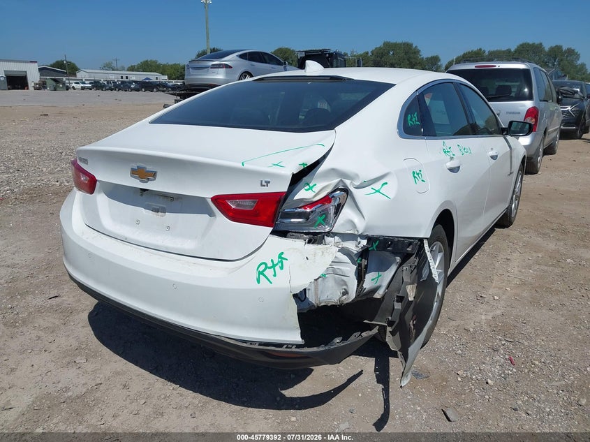 2025 Chevrolet Malibu VIN 1G1ZD5ST7SF123786 IAAI salvage auction — RIGHT REAR, Salvage Title, sold $10,500 on 2026-08-18 (photo 4)