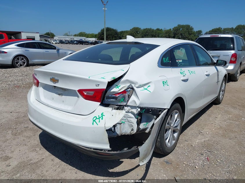2025 Chevrolet Malibu VIN 1G1ZD5ST7SF123786 IAAI salvage auction — RIGHT REAR, Salvage Title, sold $10,500 on 2026-08-18 (photo 6)