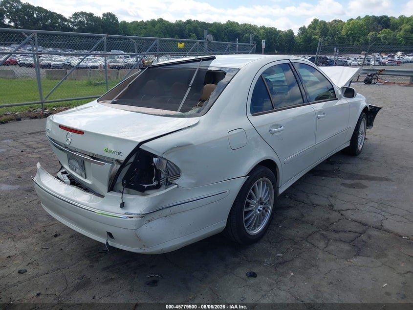 2008 Mercedes-benz E-klasse VIN WDBUF87X08B207004 IAAI salvage auction — FRONT & REAR, Salvage (North Carolina), sold $325 on 2026-08-20 (photo 4)