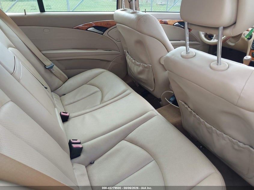 2008 Mercedes-benz E-klasse VIN WDBUF87X08B207004 IAAI salvage auction — FRONT & REAR, Salvage (North Carolina), sold $325 on 2026-08-20 (photo 8)