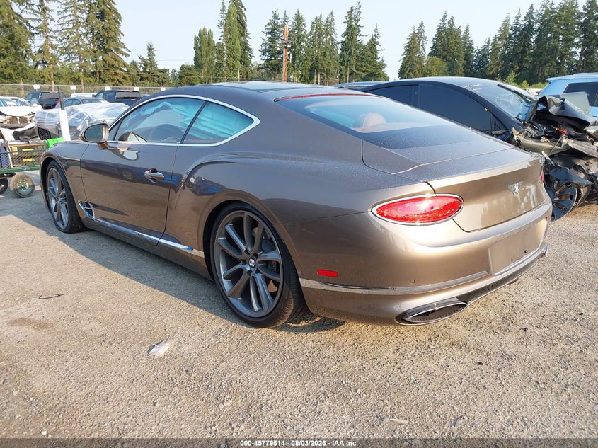 2021 Bentley Continental gt VIN SCBCB2ZG8MC086250 IAAI salvage auction — FRONT END, Bill Of Sale (Washington), sold $82,000 on 2026-08-31 (photo 3)