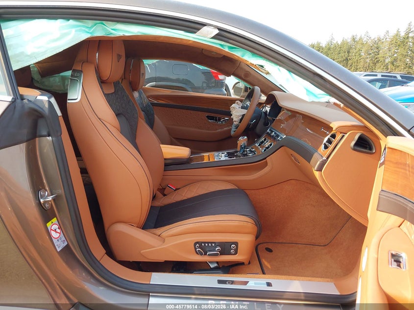 2021 Bentley Continental gt VIN SCBCB2ZG8MC086250 IAAI salvage auction — FRONT END, Bill Of Sale (Washington), sold $82,000 on 2026-08-31 (photo 5)