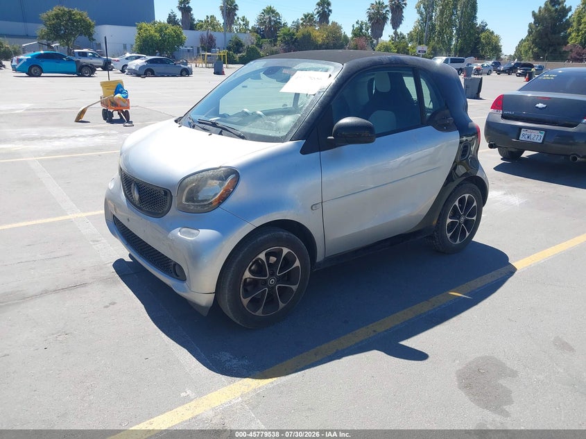 2016 Smart Fortwo VIN WMEFJ5DA3GK051970 IAAI salvage auction — FRONT END, Salvage Title, sold $1,000 on 2026-09-14 (photo 2)