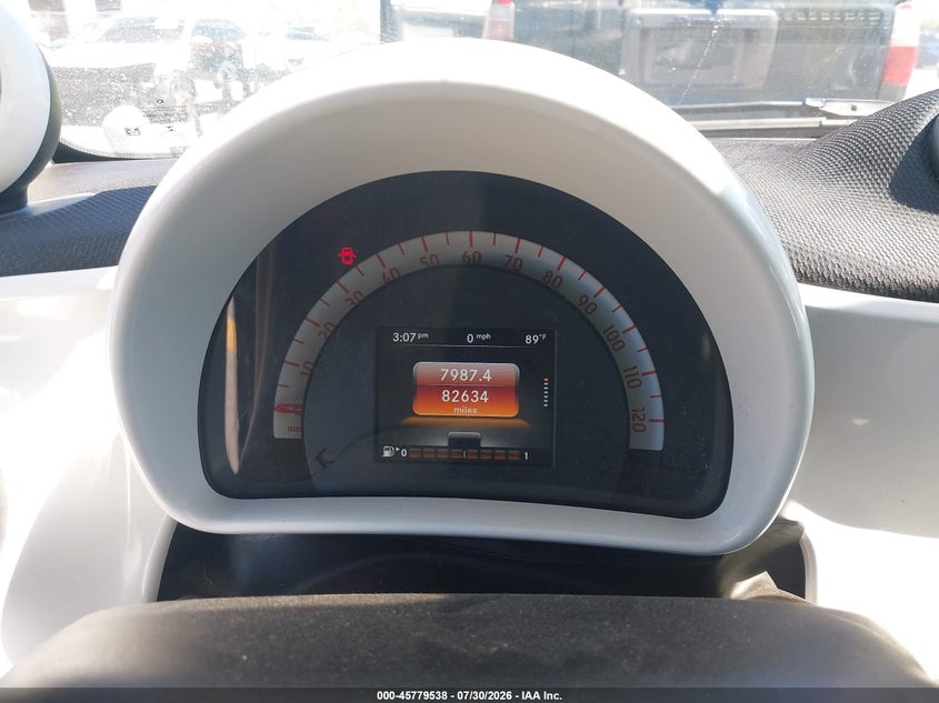 2016 Smart Fortwo VIN WMEFJ5DA3GK051970 IAAI salvage auction — FRONT END, Salvage Title, sold $1,000 on 2026-09-14 (photo 7)