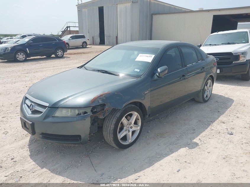 2004 Acura Tl VIN 19UUA66224A031326 IAAI salvage auction — LEFT SIDE, Original (Texas), sold $200 on 2026-09-10 (photo 2)