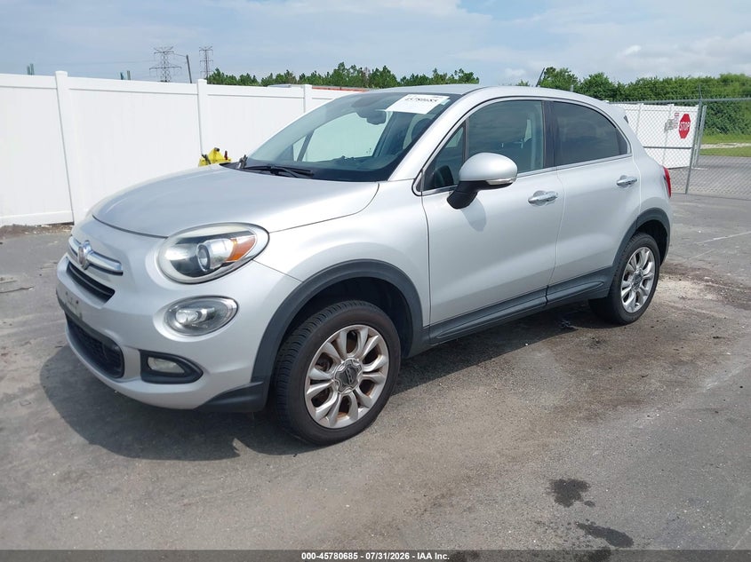 2016 Fiat 500x VIN ZFBCFYDT7GP388931 IAAI salvage auction — NORMAL WEAR, Clear (Florida), sold $425 on 2026-08-17 (photo 2)