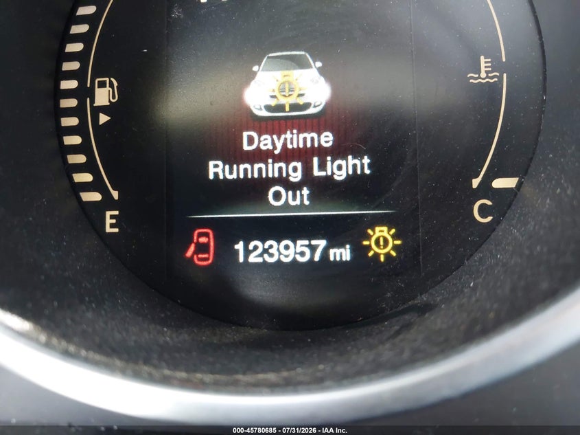 2016 Fiat 500x VIN ZFBCFYDT7GP388931 IAAI salvage auction — NORMAL WEAR, Clear (Florida), sold $425 on 2026-08-17 (photo 7)