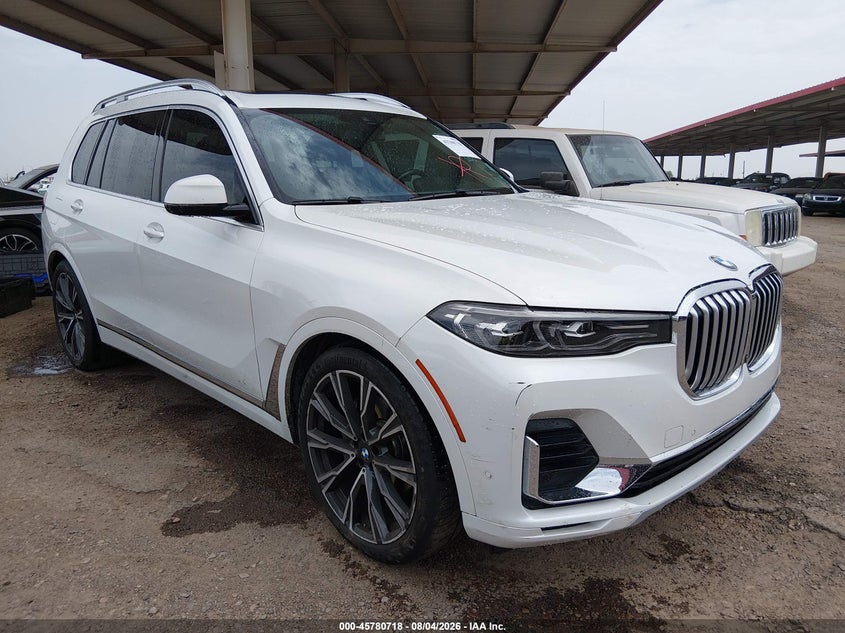 2021 BMW X7 VIN 5UXCW2C01M9E11770 — IAAI salvage auction photo