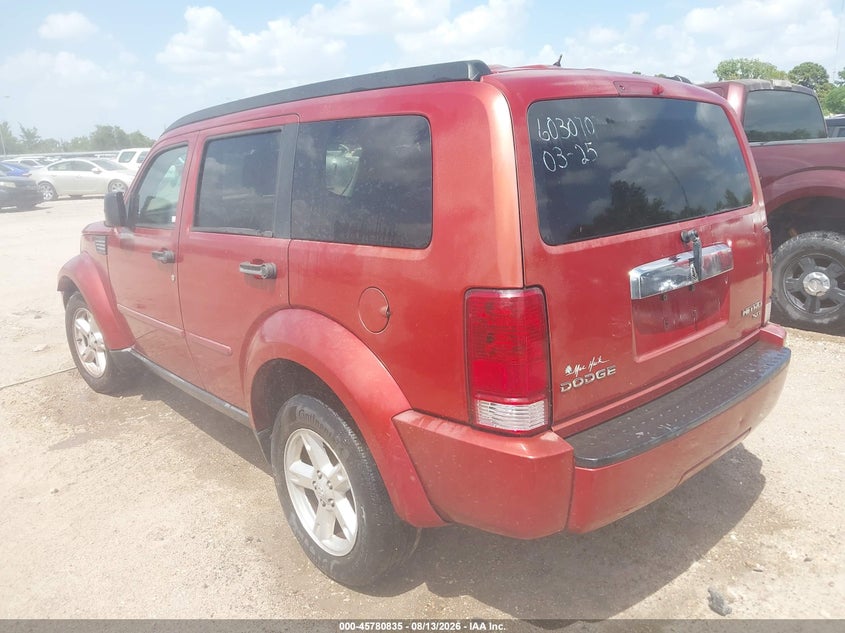 2010 Dodge Nitro VIN 1D4PT5GK7AW106702 IAAI salvage auction — NORMAL WEAR, Original (Texas), sold $325 on 2026-08-26 (photo 3)